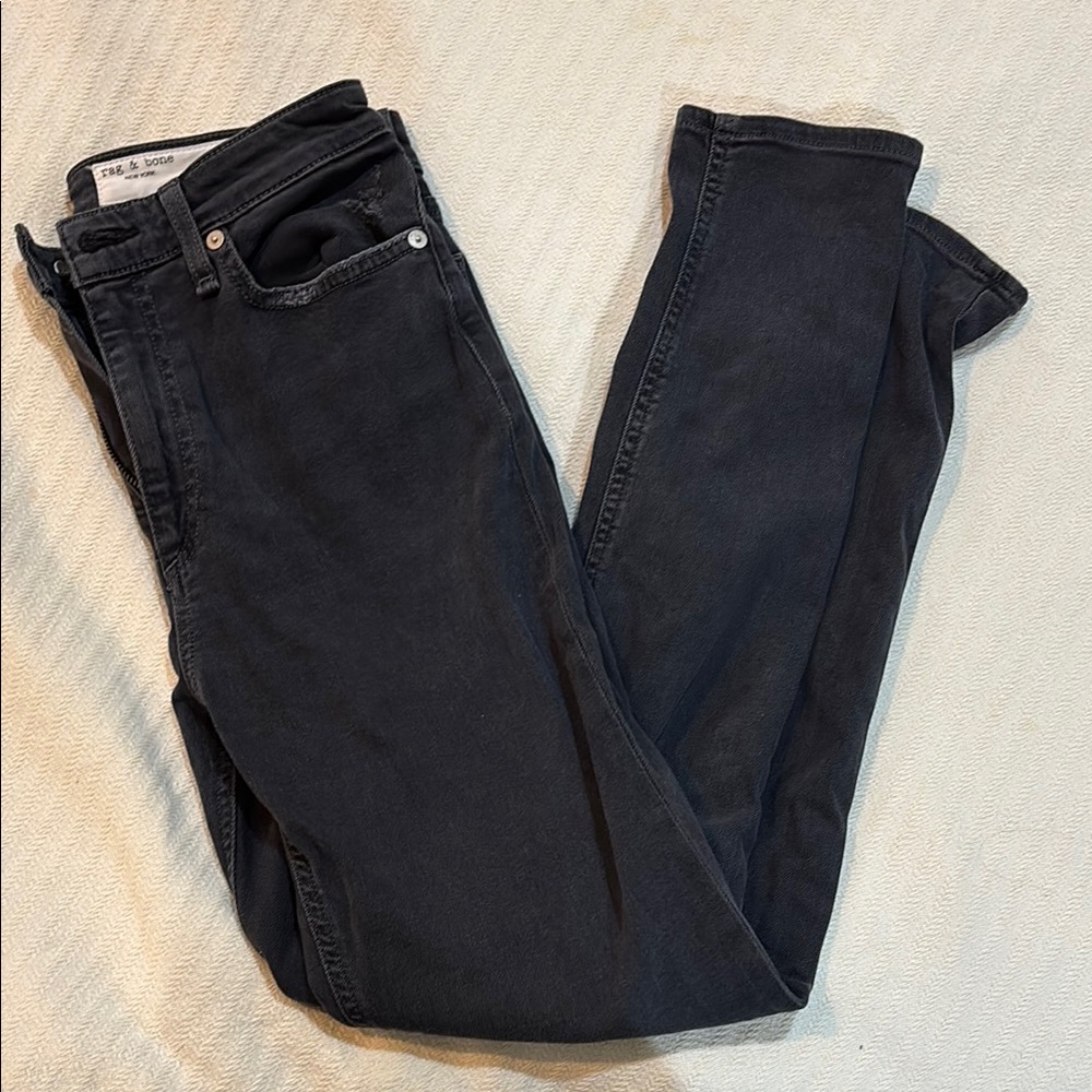 Grey Rag and Bone Skinny Jeans